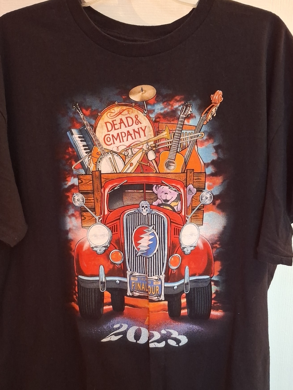Dead & Company 2023 Red Truck Graphic Tee